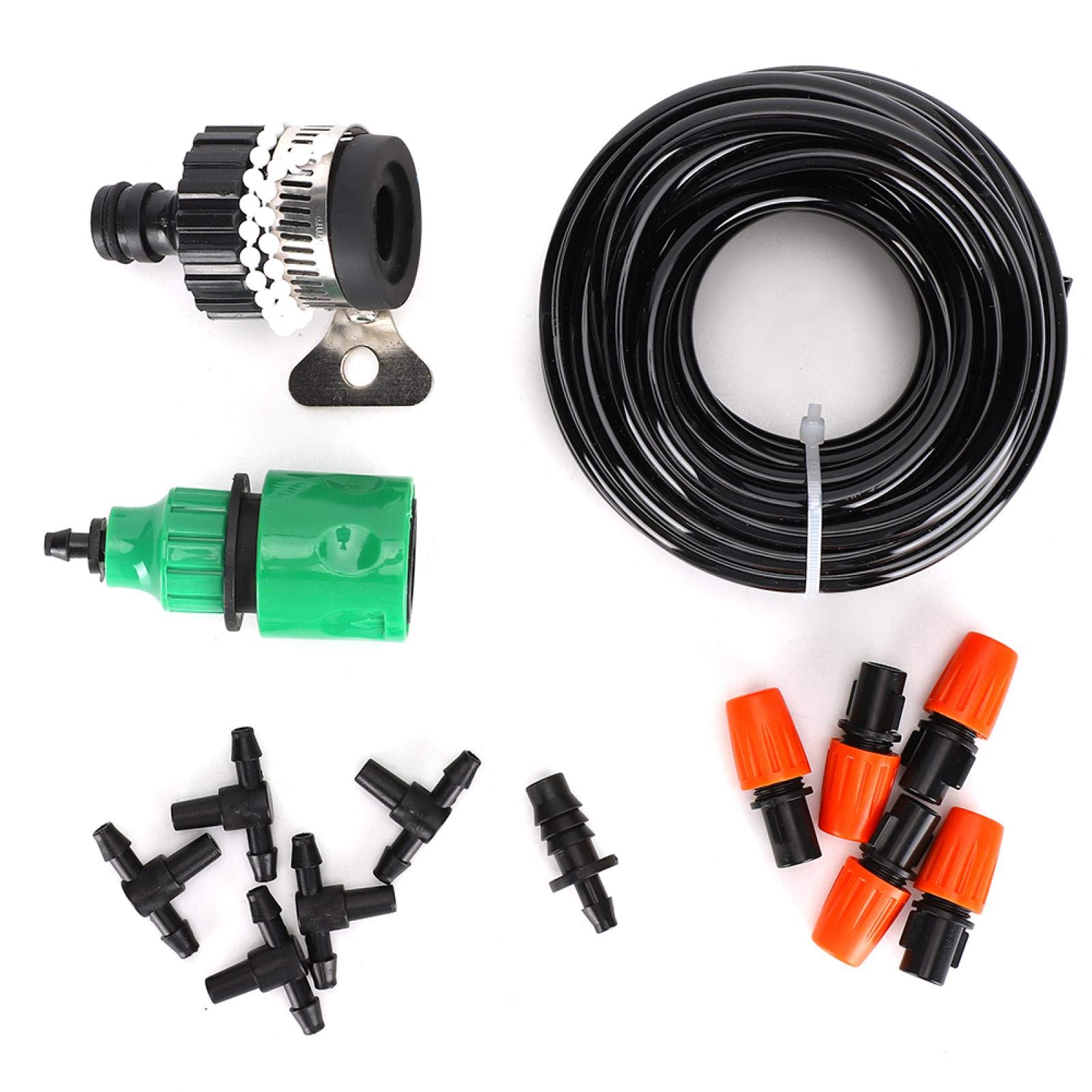 01 02 015 Automatic Irrigation System, Drip Irrigation Kit Garden Supplies Irrigation Kit Drip Irrigation Garden Irrigation System for Balcony Hanging Basket, Greenhouse