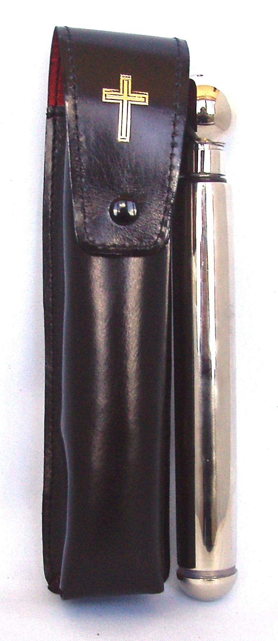 Adriatica Viatic Leather Goods/Tech Holder Black