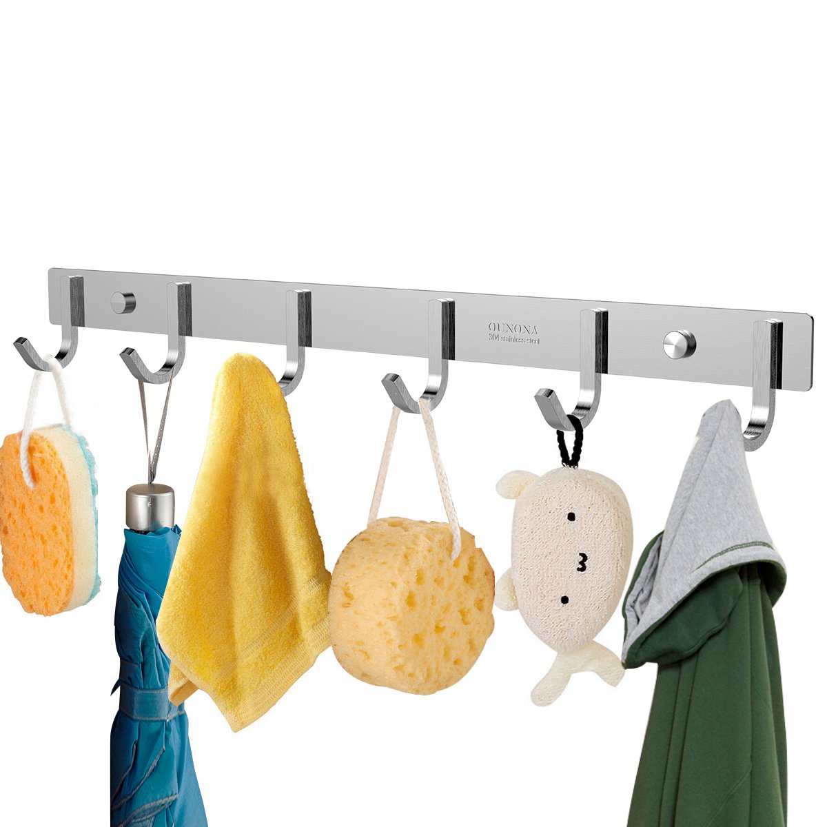 Best Wall Mounted Coat Rack 6 Hooks