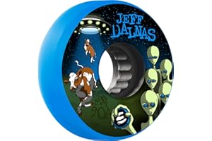 ROLLERBONES Eulogy Wheels Jeff Dalnas Alien Signature Roller Skate Inline Wheels 58mm x 90a (4 pack)