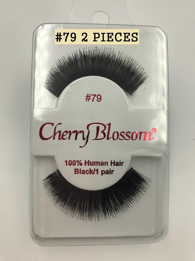 Cherry Blossom Fake Eyelashes Style 79 100 HUMAN HAIR (2