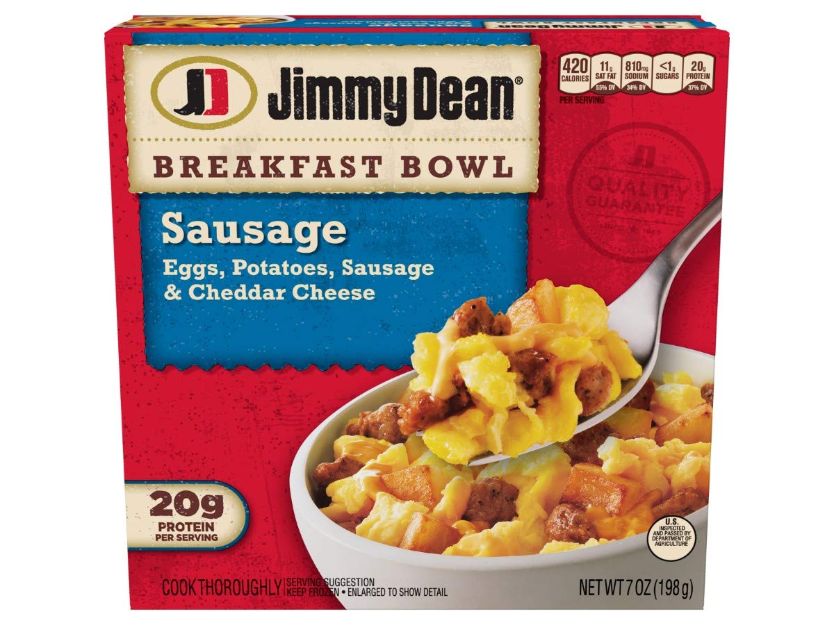 Sara lee Jimmy dean sausage bowls 8oz (077900471322)