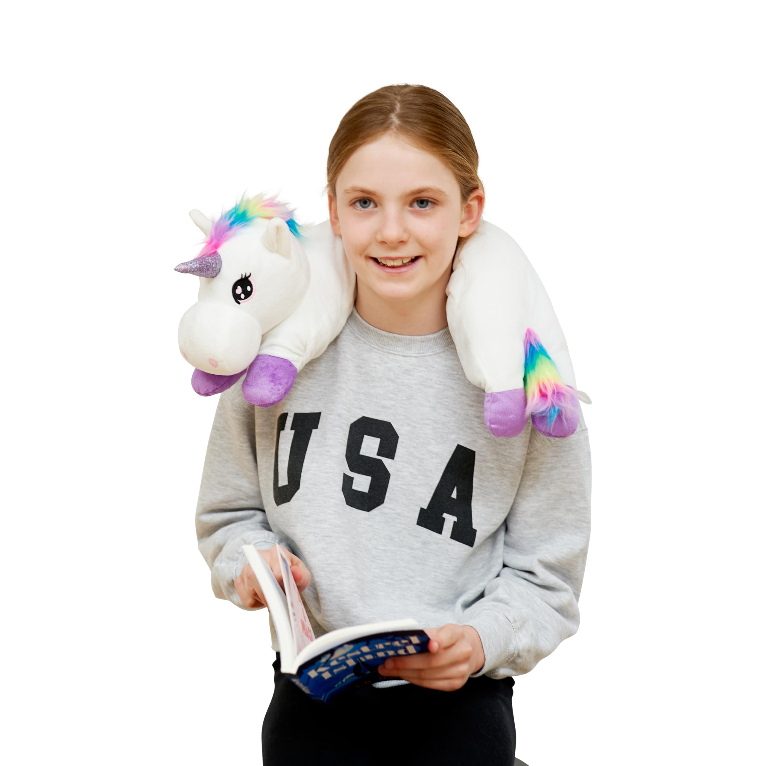 Sentire-Sensory UK - 2lb Weighted Unicorn Shoulder Wrap/Lap Pad (1kg)
