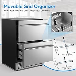 Under Counter Beverage Refrigerator 24