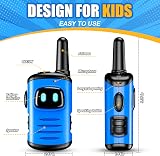 EUTOYZ Walkie Talkies for Kids 3-8 Year Olds Blue Outdoor Toy Gift Age 4-7 view 3