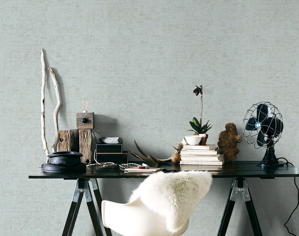 Galerie G56207 Steampunk Wallpaper, Blue, Full roll (10M x 53 cm) - Image 3