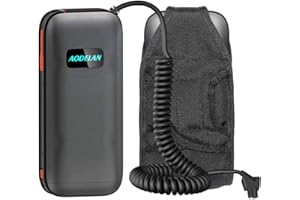 AODELAN External Flash Battery Packs - Hot Shoe Speedlite Battery Power Bank, Lightweight Portable Battery Pack Case Compatib