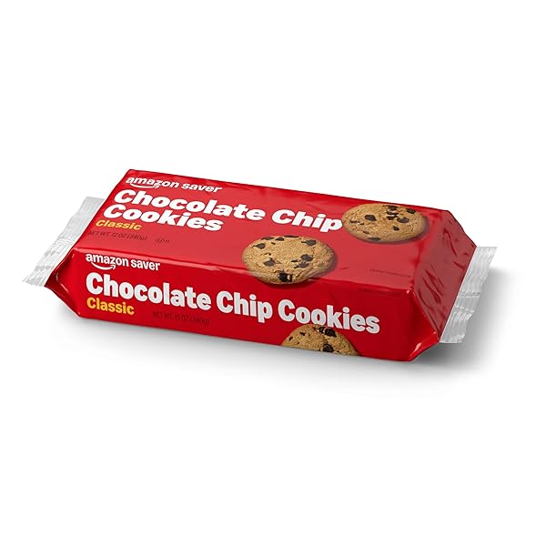 AMAZON SAVER, CRUNCHY CHOCOLATE CHIP COOKIES, 12 OZ