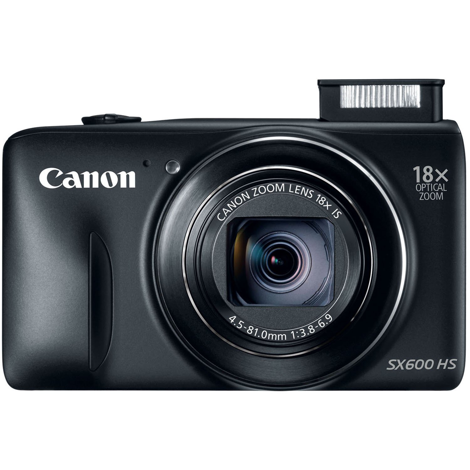 Amazon.com : Canon PowerShot SX600 HS 16MP Digital Camera (Black) : Camera  & Photo