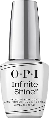 OPI Infinite Shine Gel-like Base Coat 15ml with Pro-Wide Brush