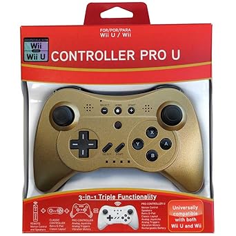 Wii gold controller Clearance