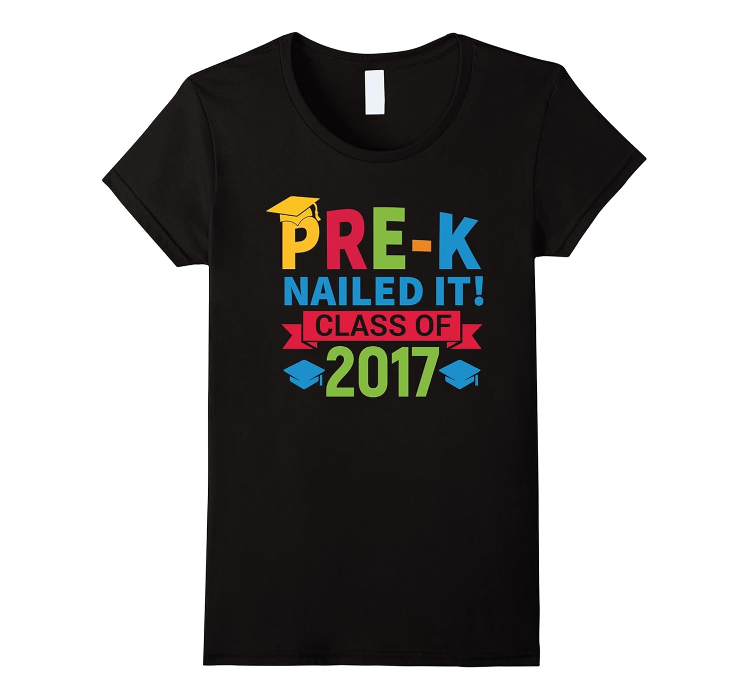 Kids PreK Nailed It 2017 Preschool Graduation Gift T Shirt