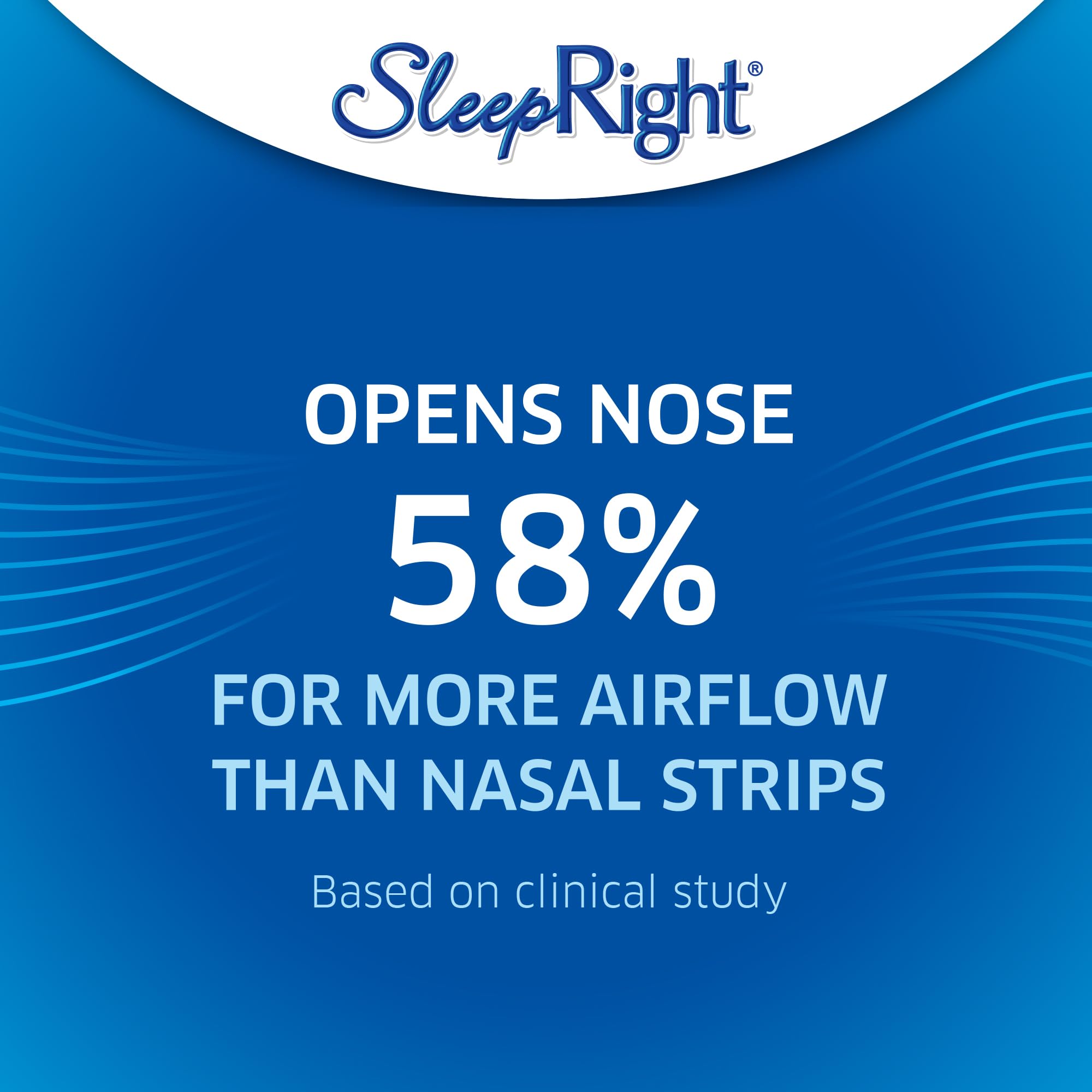 SleepRight Intra-Nasal Breathe Aids Breathing Aids for Sleep Nasal Dilator Snore Reducer - 2 Pack (4 Count)