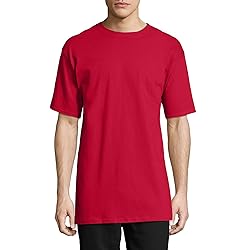 Hanes Size Men's Beefy Short Sleeve Tee Value Pack