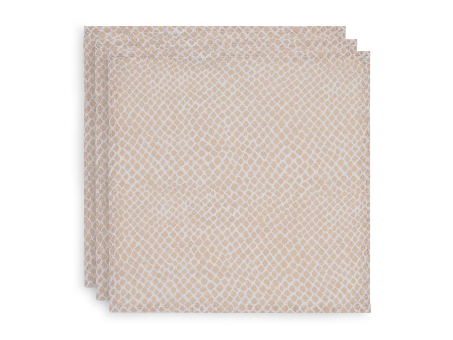 Jollein 537-848-65344 – Hydrophilic Facial Cloths for Babies, Pink Stick (Pack of 3)