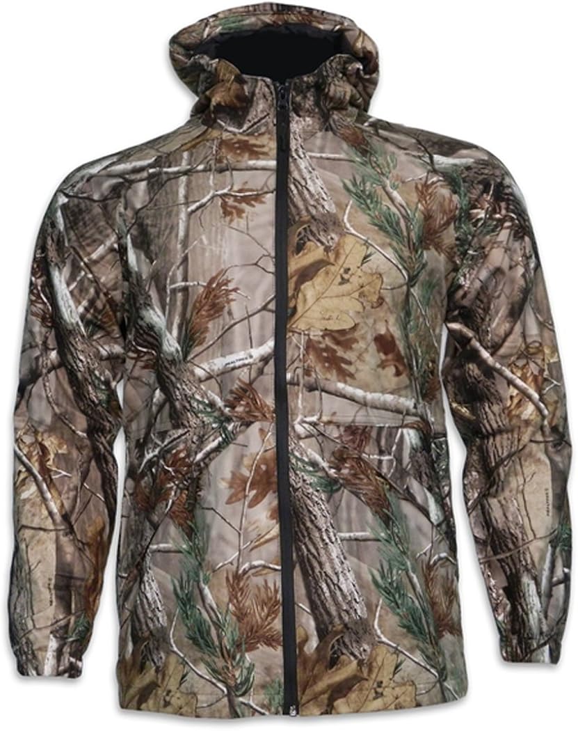 Walls 32235AP Boys Youth Camo Hooded Waterproof Rain Jacket Small Clothing