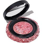 LAURA GELLER NEW YORK Baked Blush-n-Brighten Marbleized Blush for Cheeks - Tropic Hues - Satin Finish - Buildable Color