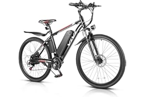 Vivi Electric Bike for Adults, 500W(Peak 750W) Ebike 26" Electric Mountain Bike, 20MPH Adult Electric Bicycles Commuter Ebike with 48V Removable Battery, Up to 50 Miles, Cruise Control, 21 Speed