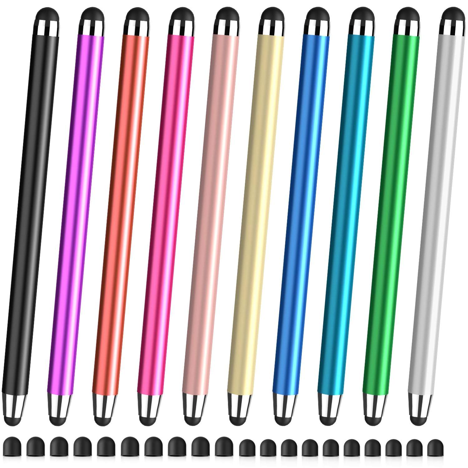 Stylus Pens for Touch Screens10 Pack in Capacitive Apple Pen