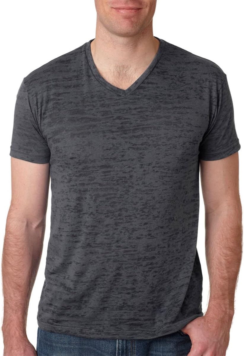 Men's Burnout V-Neck Tee at Amazon Men’s Clothing store