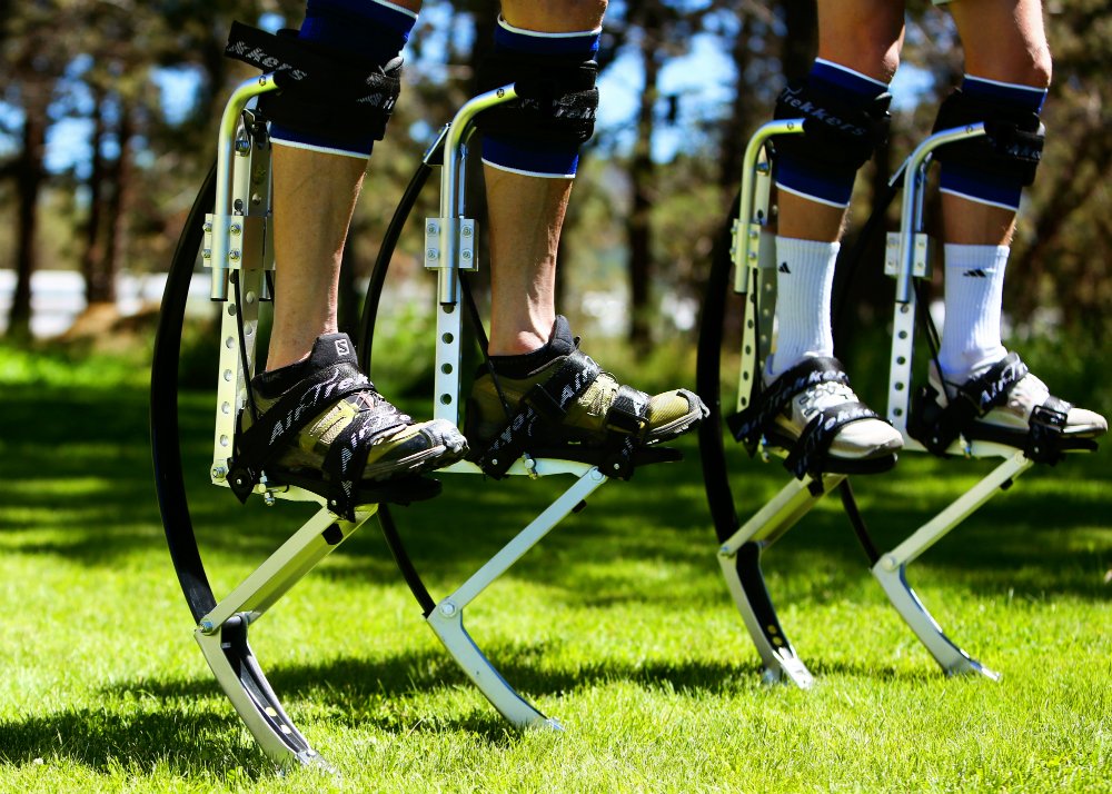 AirTrekkers Jumping Stilts, BW Extreme 1 Pair of Spring Loaded Jumping