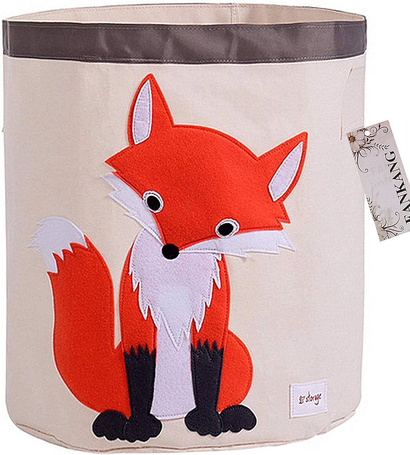 fox toy basket