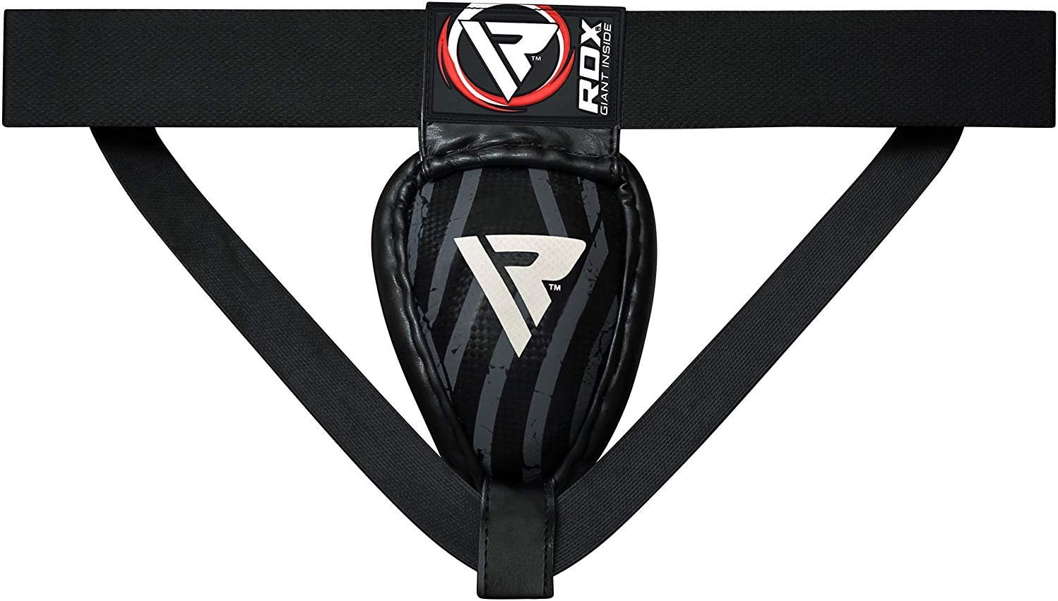 RDX Groin Protector for Boxing, Muay Thai, Kickboxing and MMA Fighting, Maya Hide Leather Abdominal Guard for Martial Arts Training, Men Jockstrap Abdo Gear for Taekwondo, Sparring and Grappling : Sports & Outdoors