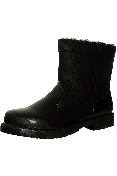 totes surface men's water resistant winter duck boots