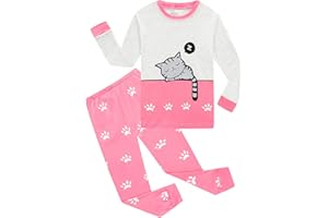 KikizYe Pajamas for Boys Pjs Kids Long sleeve Pijamas