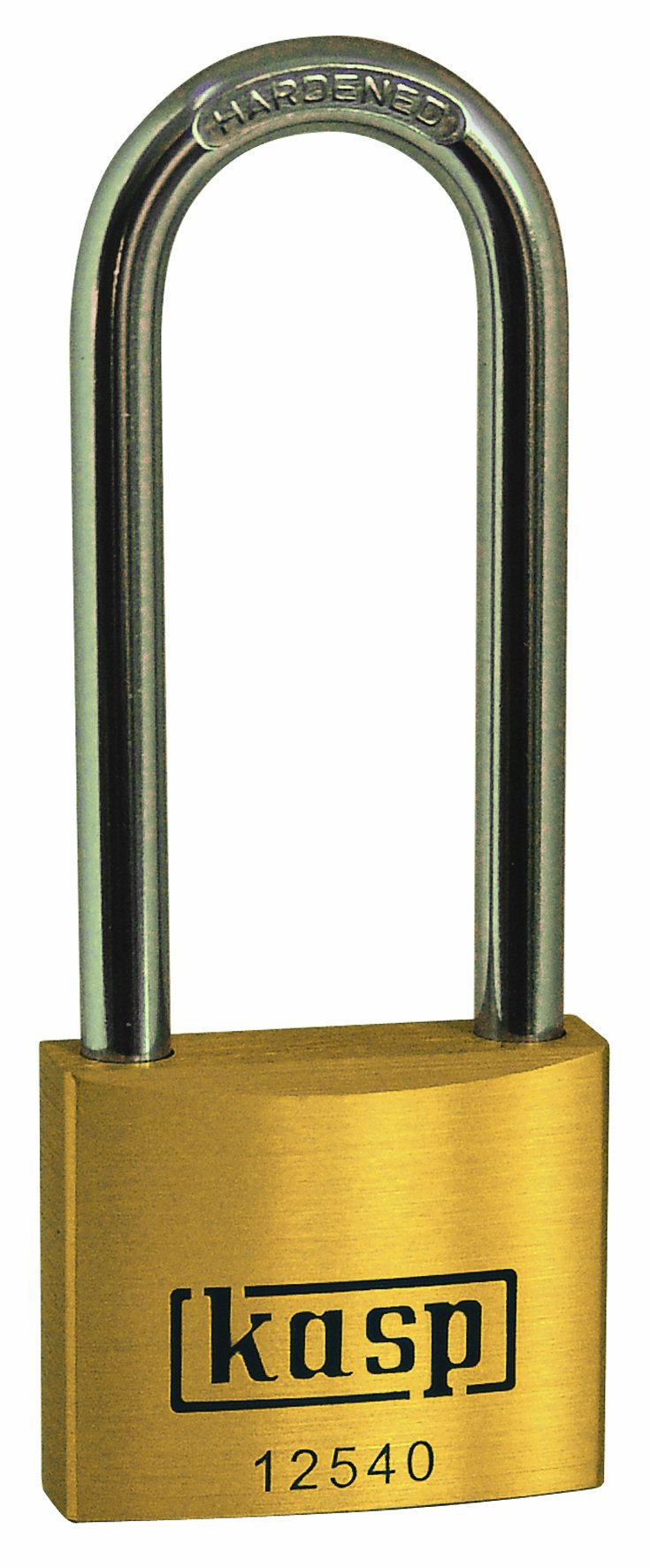 Kasp 125 Premium Brass Padlock 40mm x 63mm Long Shackle