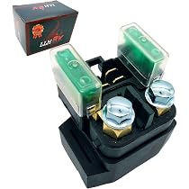 Starter Solenoid Relay For Yamaha ATV – Fits YFM 350, 400, 450, 660 Grizzly, Kodiak, Big Bear – 30A, Copper, Unbranded - View #3