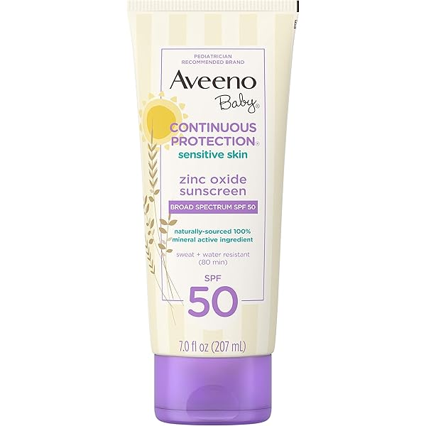 aveeno zinc sunscreen