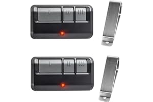 ASONPAO 2 for 953EV/EVC 953ESTD Universal Chamberlain LiftMaster Craftsman Garage Door Opener Remote, Security+ 2.0 MyQ 3-Button【3-Year-Warranty】