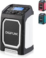 DigiFunk Site Radio USB Rechargeable DAB+ FM Bluetooth IP65 Tough Build