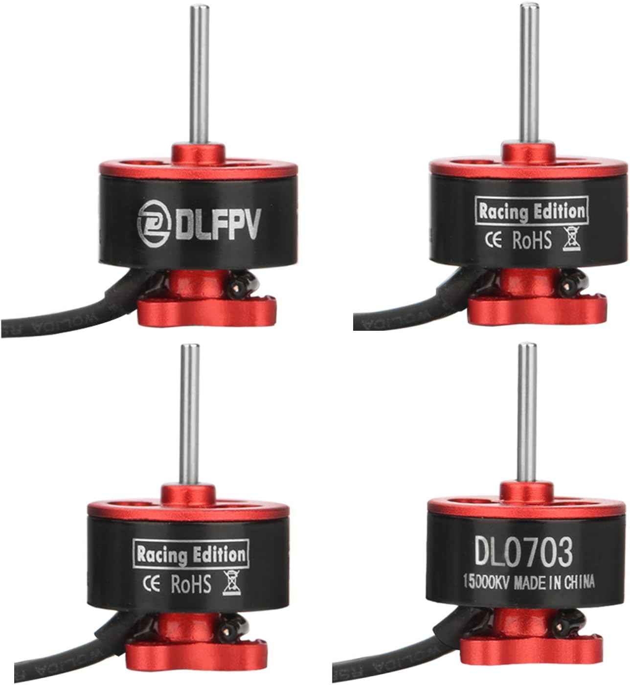 Amazon Com Dlfpv 4pcs Dl0703 15000kv 1 2s Brushless Rc Motor