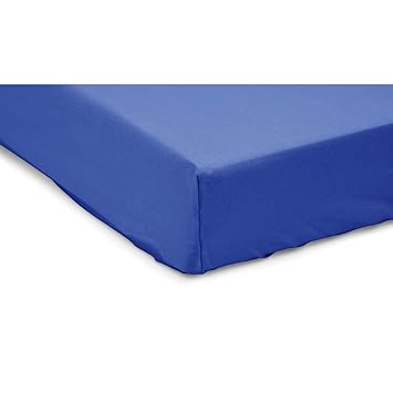 royal blue crib sheet