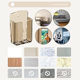 Quzente No Drill Floating Remote Wall Holder - Chic Phone Storage Rack view 9