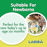 LADIDA Baby Bouncer Safari Theme with Music and Vibration view 5