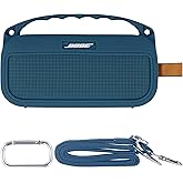 Baval Soft Silicone Cover Case for Bose New SoundLink Flex Portable Bluetooth Speaker 2nd Gen,Twilight Blue Silicone Cover