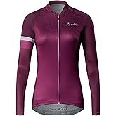 Santic Cycling Jersey Women's Long Sleeve Tops Bike Shirts Bicycle Jacket with Pockets