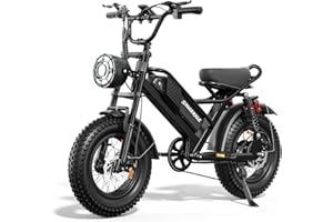 EILLEO SPACEWALK Spacewalk Electric Bike M6 / M7 for Kids/Teens,16" / 20" Ebike,1500W Peak Motor,21.7mph / 24.9mph,48V 15Ah Removable Battery,4X Suspension,50 Miles Pure Electric,70 Miles PAS
