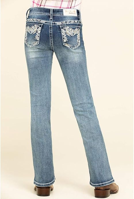 light wash bootcut jeans