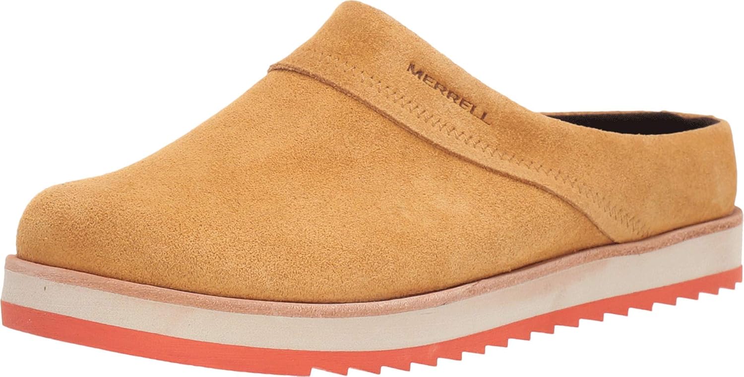 merrell suede clogs