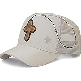 Sacudido's | Trucker Cap Cross Rosary | Snapback Hats, Adjustable, Unisex, Faith