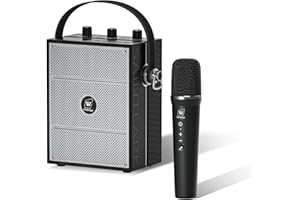 Wireless Voice Amplifier with Handheld Microphone, Portable Bluetooth Speaker Microphones with Teachers & Events, Wireless Ka