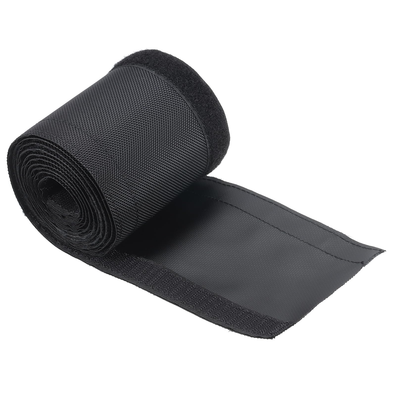 PATIKIL Cable Sleeve with Hook and Loop Fastener, 6.6 Ft x 4.13" Wire Manager Cord Protector Trolling Motor Cable Sleeve Dog Cat Cord Wrap Protector for Computer Wire