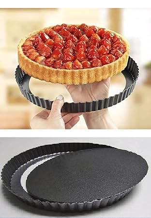 Unbekannt GHZ Matra Quicheform mit Hebeboden Ø 26 cm Backform Tarteform Obstkuchenform Tortenboden