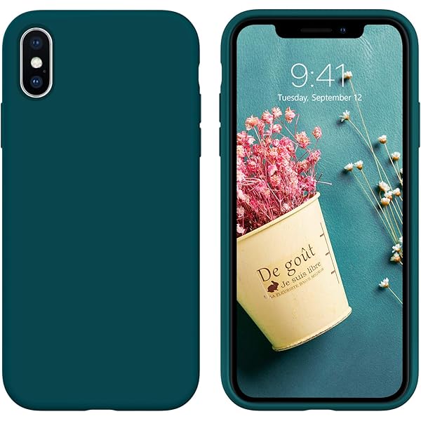 Apple iPhone Xs Max Silicone Case - Midnight Blue : Amazon.ca