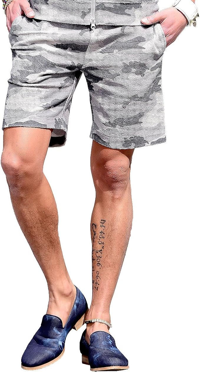 Amazon ジョーカーセレクト Joker Select ハーフパンツ メンズ スウェット ボーダー 短パン おしゃれ L D柄 11 ショートパンツ 通販