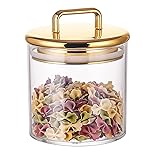 16 oz Small Acrylic Storage Apothecary Jar with